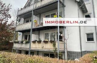 Wohnung kaufen in 14558 Nuthetal, IMMOBERLIN.DE - Adrette Dachgeschosswohnung mit 3 Balkons + 2 Pkw-Stellplätzen in grüner Ruhiglage