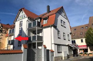 Wohnung mieten in 99610 Sömmerda, Schöne 2-Raum-Whg im 1. OG mit Balkon und Stellplatz in der Fußgängerzone von Sömmerda