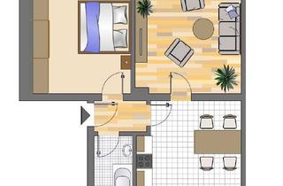 Wohnung mieten in Langenbochumer Straße 446, 45701 Herten, Großzügige 2-Zimmer-Wohnung mit großem eigenen Garten in Herten Westerholt