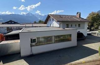 Büro zu mieten in 82467 Garmisch-Partenkirchen, Beheizte Lagerhalle mit Büro, Stellfläche und Anbau