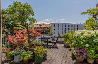 Wohnung kaufen in 52066 Aachen, Helle Altbauwohnung mit Wintergarten und Dachterrasse im Frankenberger Viertel