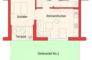 Wohnung mieten in 89278 Nersingen, Neugebaute stilvolle 2-Zi.-EG-Wohnung mit Balkon und Einbauküche in Nersingen