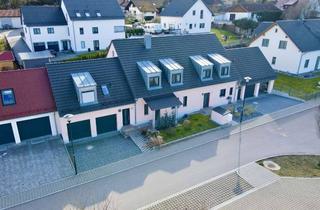 Haus kaufen in Bernhard-Stark-Str. 26a, 86564 Brunnen, Neuwertig - Energiesparhaus - Provisionsfrei - Einliegerwohnung und Wintergarten