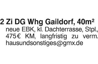 Wohnung mieten in 74405 Gaildorf, 2 Zi DG Whg Gaildorf