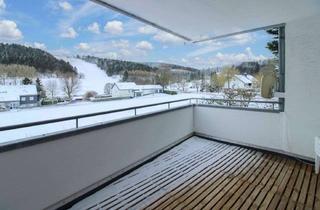 Wohnung kaufen in 34508 Willingen, Ihr Rückzugsort in Willingen-Usseln: Gemütliche 2-Zimmer-ETW mit Traum-Ausblick auf den Skihang