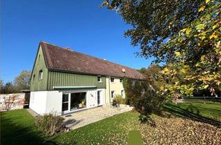 Haus kaufen in 86473 Ziemetshausen, *Rarität im Grünen für Naturliebhaber* Großzügiges Wohnen in teilausgebauter DHH