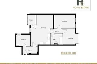 Wohnung kaufen in Kienhorststrasse 88 B, 13403 Reinickendorf, 4 Zimmer plus Bad & Loggia & Provisionsfrei