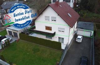 Wohnung mieten in 64850 Schaafheim, DIETZ: Gepflegte 4-Zimmer-Obergeschosswohnung mit großem Balkon, Garage und Keller in Mosbach!