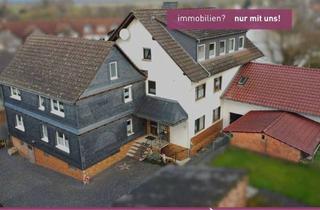 Haus kaufen in Schmiederain, 35117 Münchhausen, Zwei Wohnhäuser mit der Option auf bis zu 4 Wohneinheiten –#Münchhausen#Wi-Mittelhessen.de#