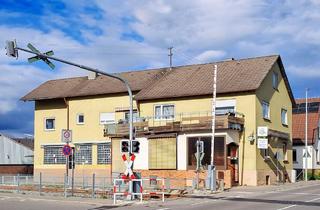 Haus kaufen in Kleinengstinger Straße 1, 72829 Engstingen, Engstingen / Großengstingen - Wohn-Geschäftshaus * Zentrale Ortslage, Mischgebiet * renovierungsbedürftig * Flexible Nutzung