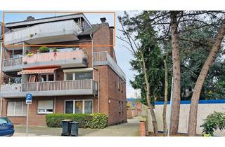 Wohnung kaufen in 47441 Moers, Perfekt aufgeteilte Vierzimmerwohnung mit zwei Bädern und großer Dachterrasse in zentraler Lage von