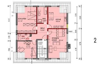 Wohnung mieten in 64668 Rimbach, Exklusive 4-Raum-DG-Wohnung KFW 70EE in Rimbach