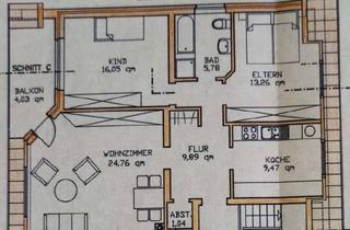 Wohnung mieten in Schwarzer Weg 2a, 31199 Diekholzen, Freundliche 3-Zimmer-DG-Wohnung mit gehobener Innenausstattung mit Balkon in Diekholzen