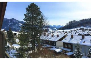 Wohnung mieten in 87544 Blaichach, Helle, 1-Zimmer-DG-Wohnung, voll möbliert mit Einbauküche und Balkon