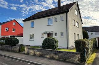 Haus kaufen in Rosenbühlstr. 22, 89182 Bernstadt, Freistehendes EFH in zentraler Lage von Bernstadt