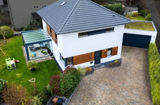 Einfamilienhaus kaufen in 63322 Rödermark, STYLISCH - INNOVATIV - NACHHALTIG - Hochmodernes Einfamilienhaus mit Garage und großzügigem Garten