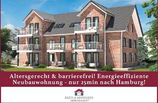 Wohnung kaufen in 21271 Hanstedt, Hanstedt - Altersgerecht & barrierefrei! Energieeffiziente Neubauwohnung - nur 25min nach Hamburg!