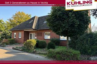 Haus kaufen in 49632 Essen, Essen (Oldenburg) - Raumwunder! Bungalow mit Einliegerwohnung sowie Ausbaureserve im Dachgeschoss