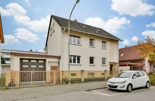 Mehrfamilienhaus kaufen in 76149 Neureut, Mehrfamilienhaus mit vielseitiger Werkstatthalle und Garage eine Investition mit Mehrwert!