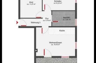 Immobilie mieten in 86647 Buttenwiesen, Schöne, neuwertige 3,5-Zimmer-Wohnung OT von Buttenwiesen