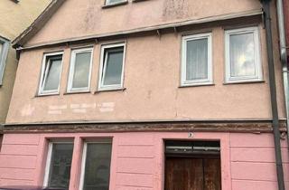 Einfamilienhaus kaufen in 97877 Wertheim, Wertheim - Renovierungsbedürftiges Einfamilienhaus in Wertheim Stadtmitte