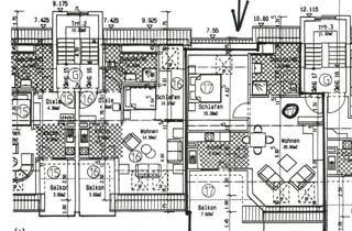 Wohnung mieten in Lisztstraße 87/2, 72336 Balingen, Schöne und gepflegte 2-Zimmer-Dachgeschosswohnung mit Balkon und EBK in Balingen