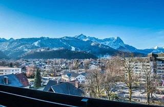 Wohnung mieten in Doktor-Wigger-Straße, 82467 Garmisch-Partenkirchen, Stilvolle 4-Zimmer-Dachgeschosswohnung mit Balkon und EBK in Garmisch-Partenkirchen