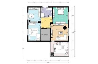 Wohnung mieten in Bahnhofstraße, 69509 Mörlenbach, Moderne 3-Zimmer-Wohnung mit Terrasse, Garten und hochwertiger Ausstattung