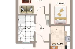 Wohnung mieten in 30952 Ronnenberg, Helle 1,5 Zimmer-Wohnung mit Südbalkon!