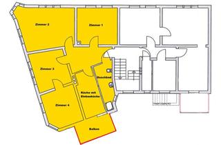 Wohnung mieten in Petersburg 70, 29223 Celle, 4-Zimmer-Wohnung / 12.2024 neue Fenster und Fassade