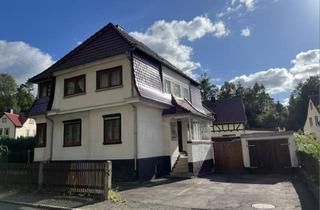 Haus kaufen in Oberhofer Straße 63a, 99897 Tambach-Dietharz, teilweise saniertes, voll unterkellertes, Ein- oder auch Zweifamilienhaus mit tollem Grundstück