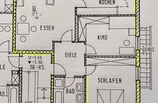 Wohnung mieten in 86424 Dinkelscherben, Schöne Dachgeschosswohnung im 2. Stock mit ca. 78 m² - 2 Stellplätze - Balkon - EBK