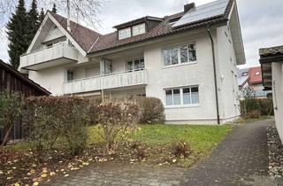 Wohnung kaufen in 88239 Wangen, Sonnige 3-Zimmerwohnung mit Garten in guter Lage in Wangen im Allgäu