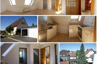 Wohnung mieten in 91058 Eltersdorf, Lichtdurchflutete 3-Zimmer Dachgeschosswohnung in Erlangen-Eltersdorf, mit EBK, WG-geeignet!