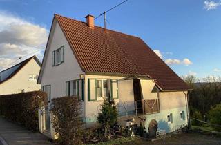 Einfamilienhaus kaufen in 71522 Backnang, Backnang-Sachsenweiler: Kleines Einfamilienhaus mit großem Garten für Sanierer und Renovierer