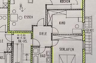 Wohnung mieten in 86424 Dinkelscherben, Schöne Dachgeschosswohnung im 2. Stock mit ca. 78 m² - 2 Stellplätze - Balkon - EBK