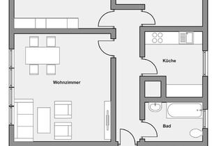 Wohnung mieten in Karlsbader Platz, 63322 Rödermark, Vollständig renovierte Wohnung mit vier Zimmern und Einbauküche in Rödermark