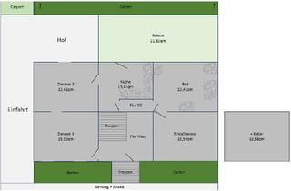 Wohnung mieten in Grabenstraße 16, 58840 Plettenberg, Wohnung mit Balkon und Garten zur Selbstverwirklichung für Naturliebhaber