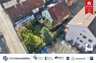 Haus kaufen in Langestr. 54/1, 70806 Kornwestheim, Ohne Käuferprovision: Freistehendes 2-Familienhaus mit schönem Garten!