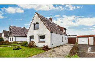 Einfamilienhaus kaufen in 27574 Surheide, Teilsaniertes Einfamilienhaus mit großem Grundstück, Terrasse, Nebengebäude und Garage | Surheide