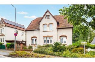 Haus kaufen in 32120 Hiddenhausen, Zweifamilienhaus mit Gestaltungspotenzial, idyllischem Garten und Stellplätzen in begehrter Lage