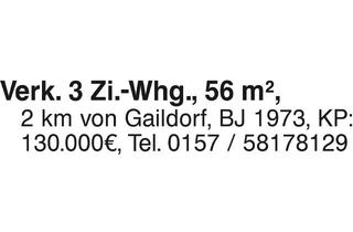 Wohnung kaufen in 74405 Gaildorf, 3 Zimmer Wohnung