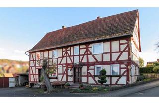 Bauernhaus kaufen in 36088 Hünfeld, Kulturdenkmal mit Charme: Sanierungsbedürftiges Bauernhaus mit Potenzial in Dammersbach