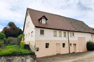 Grundstück zu kaufen in 71336 Waiblingen, Grundstück mit Bauernhaus und Gartenidyll - Aufstockung o. Neubau