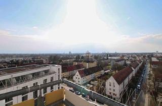 Anlageobjekt in 85055 Ingolstadt, Bezugsfertige 3-Zimmer-Wohnung mit 2 Balkonen und sagenhaftem Blick über Ingolstadt