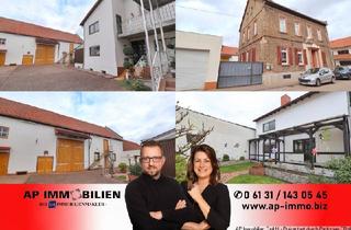 Einfamilienhaus kaufen in 67578 Gimbsheim, 2 Häuser, 1 Scheune - Hier können Sie Ihre Ideen leben! *PROVISIONFREI F. D. KÄUFER*