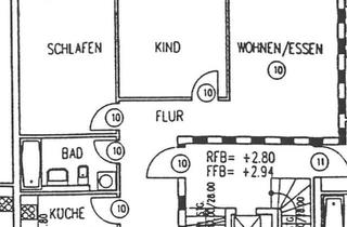 Wohnung kaufen in 01665 Klipphausen, Klipphausen - Provisionsfreie 3 Zimmerwohnung, Saniert, Erstbezug