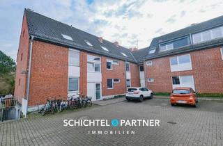 Wohnung kaufen in 28816 Stuhr, Stuhr - Brinkum | Charmantes, vermietetes Apartment mit Einbauküche und Duschbad in zweiter Reihe