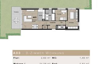 Wohnung mieten in Ditzingerstrasse 28, 70825 Korntal-Münchingen, Exklusive 3-Zimmer Erdgeschoss Wohnung in Korntal Münchingen