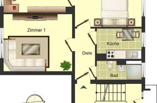 Wohnung mieten in Feldstraße, 59192 Bergkamen, 3-Zimmer-Wohnung in Bergkamen Rünthe